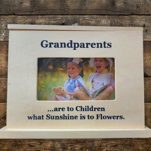 Grandchildren Wood Photo Box